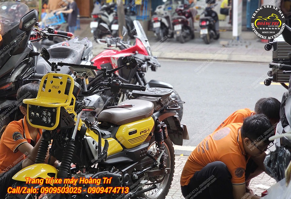 Hoàn thiện xong màn hình Absolute Rider A1 cho chiếc PG-1