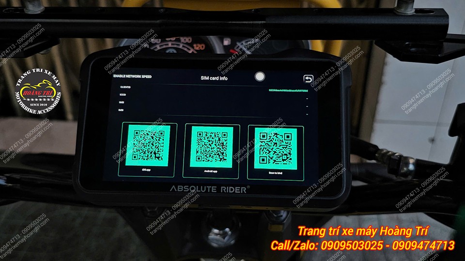 Người dùng có thể quét mã QR bằng điện thoại để sử dụng