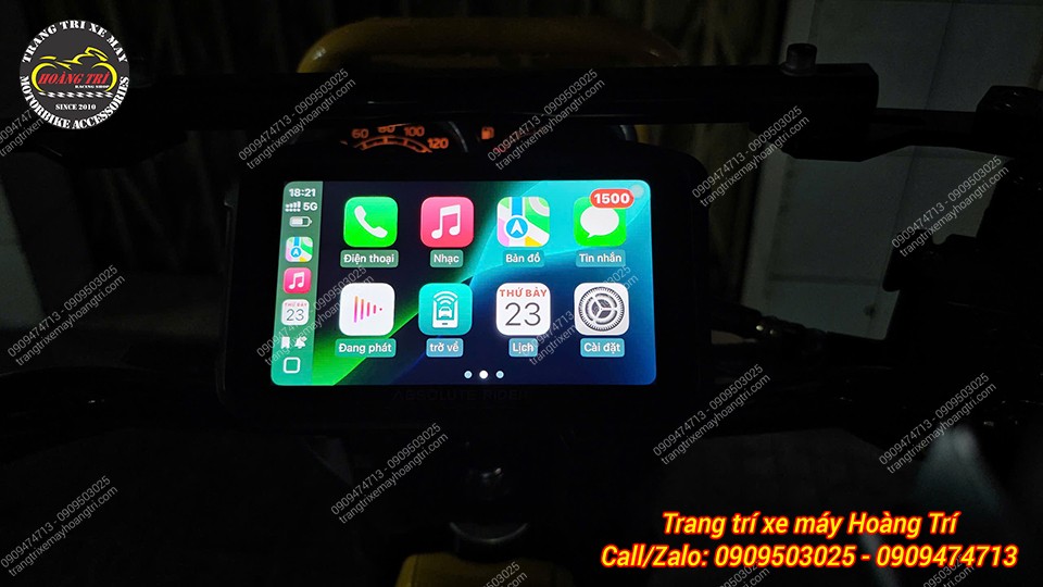 Màn hình chạy Android nên hoạt động độc lập với điện thoại