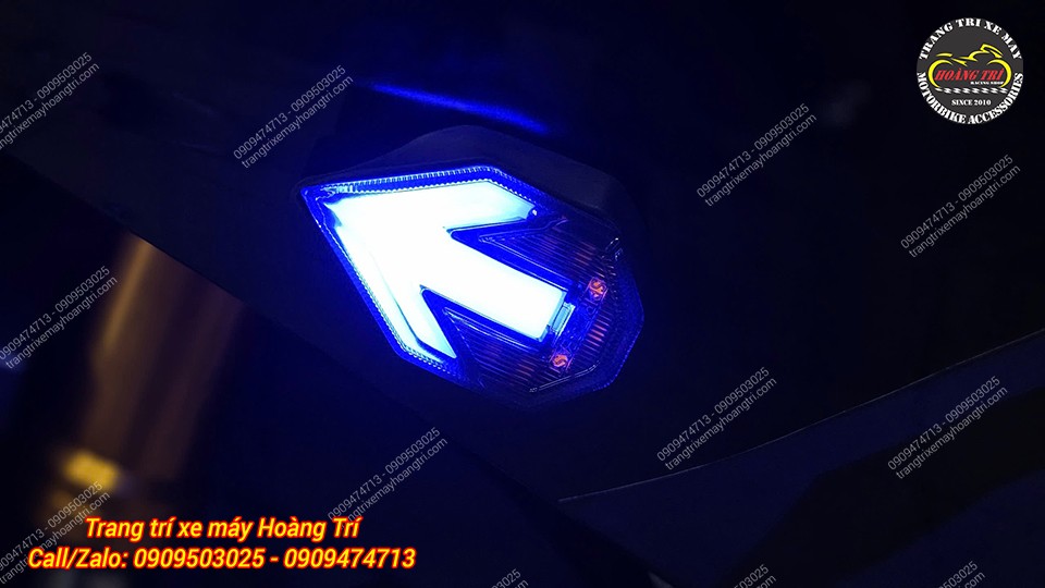 Xi nhan Spirit Beast L14 thiết kế hình mũi tên màu xanh dương bắt mắt