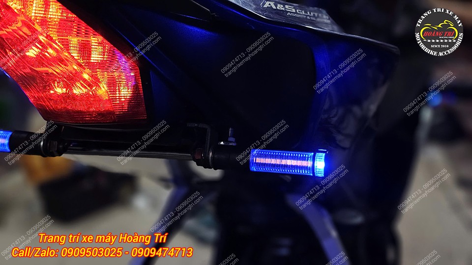 Đèn xi nhan Spirit Beast L18 với chế độ demi ánh xăng dương nổi bật thu hút