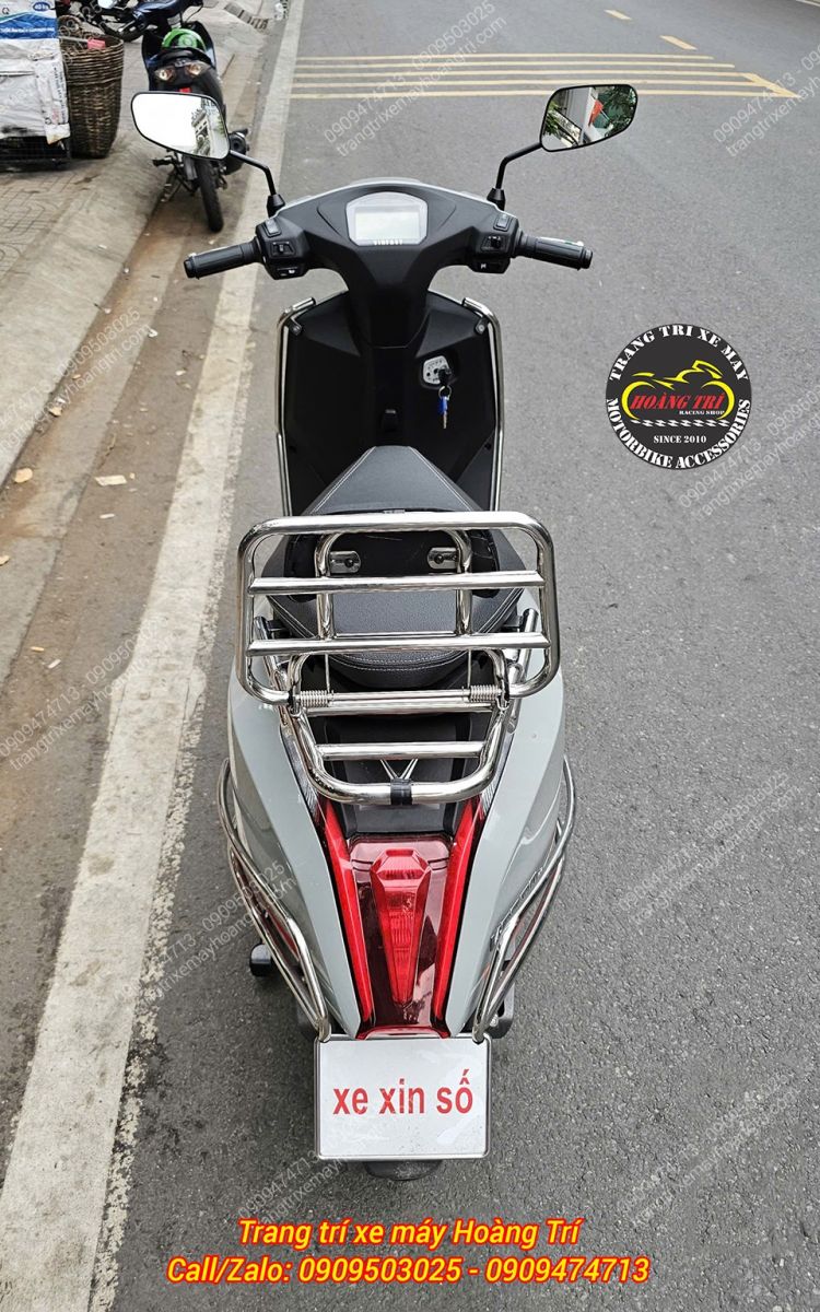 Kiểu dáng tinh tế, lấy cảm hứng từ thiết kế của các dòng Vespa