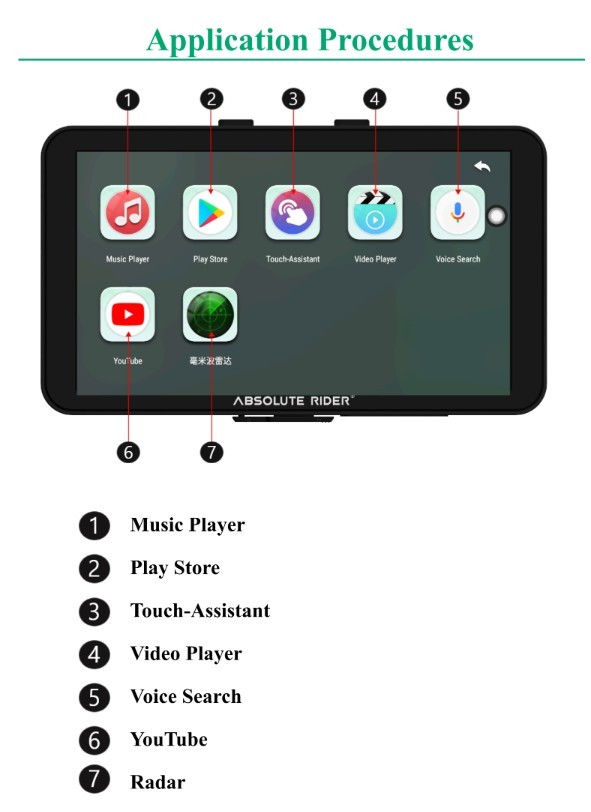 Nhiều tính năng hỗ trợ khác đã được tích hợp sẵn trong màn hình android xe máy