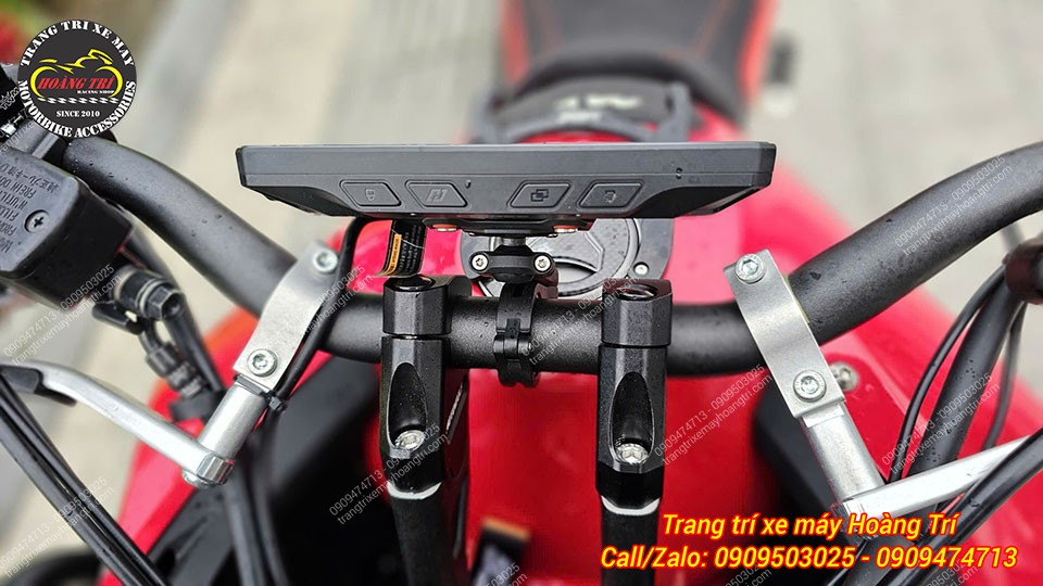 Các nút chức năng của màn hình Chigee được tích hợp ngay trên thiết bị