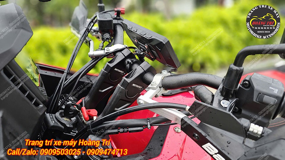 Người dùng có thể linh hoạt lắp đặt tại nhiều vị trí khác nhau trên xe