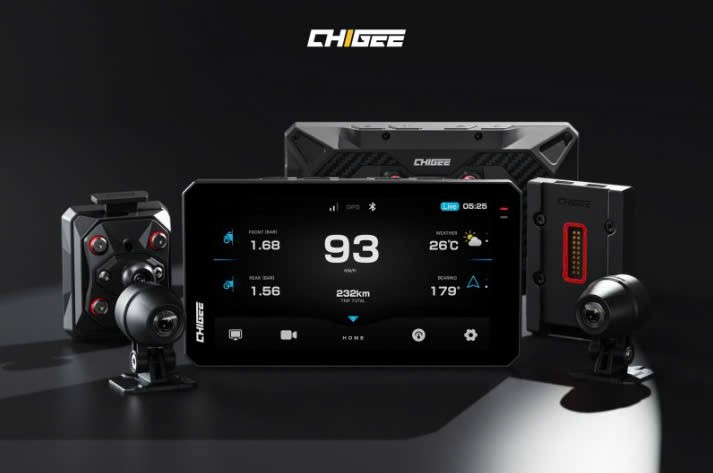 Trọn bộ phụ kiện đi kèm trong gói màn hình Chigee AIO-6