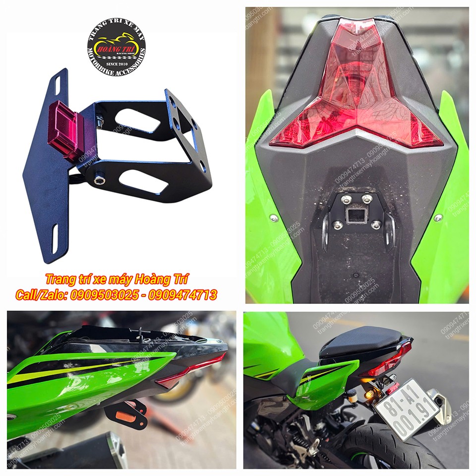 Trọn bộ quá trình nâng cấp pát biển số JGZ cho Ninja 400