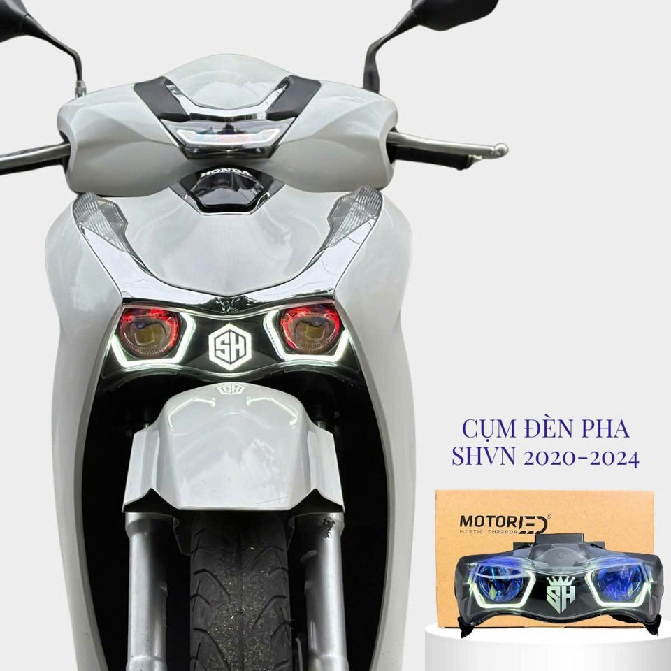 Cụm đèn được thiết kế chuẩn zin từng chi tiết, hoàn toàn không cần chỉnh sửa thêm