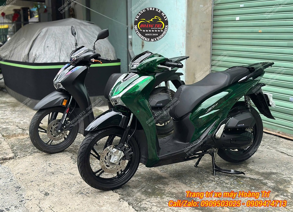 Sau khi lắp, xe khoác lên diện mạo khác biệt, hoàn thiện về thẩm mỹ và đẳng cấp