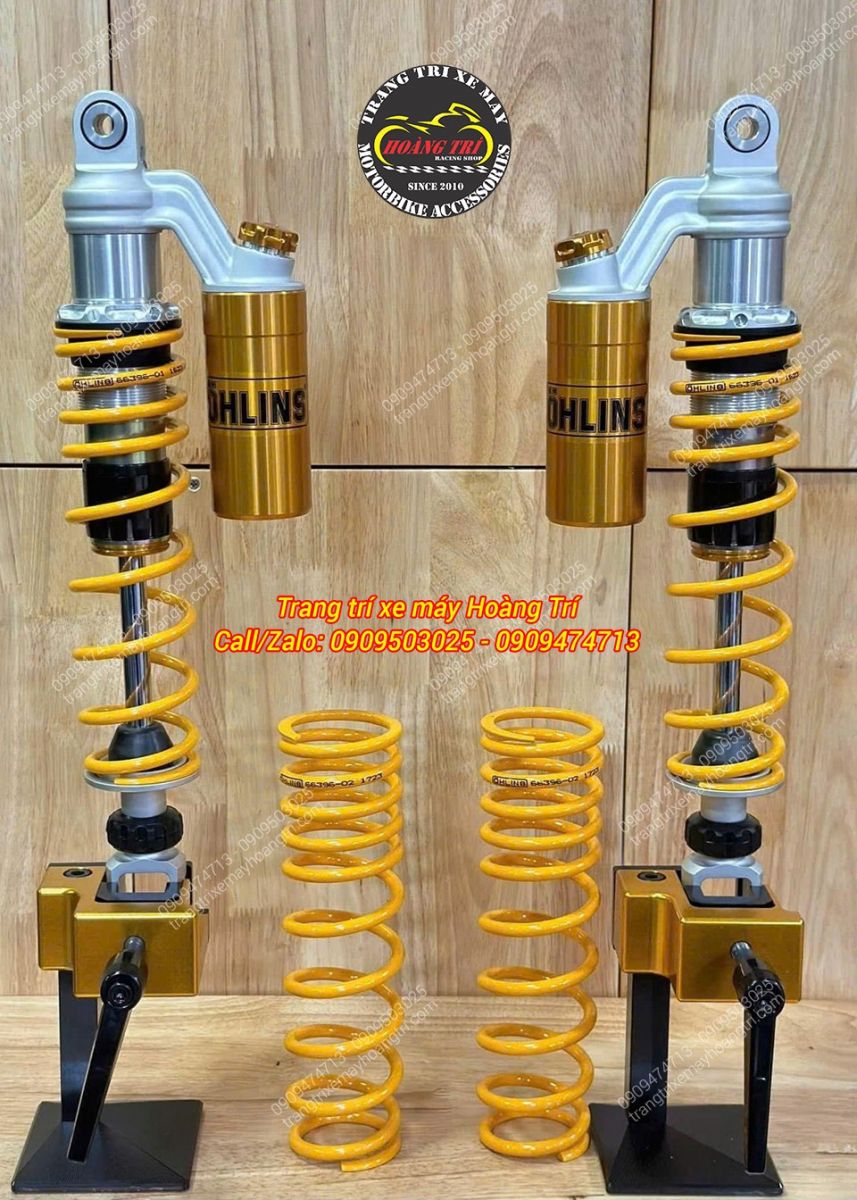 Full bộ phuộc Ohlins HO243 chính hãng – đi kèm 2 lò xo dự phòng tiện lợi cho anh em