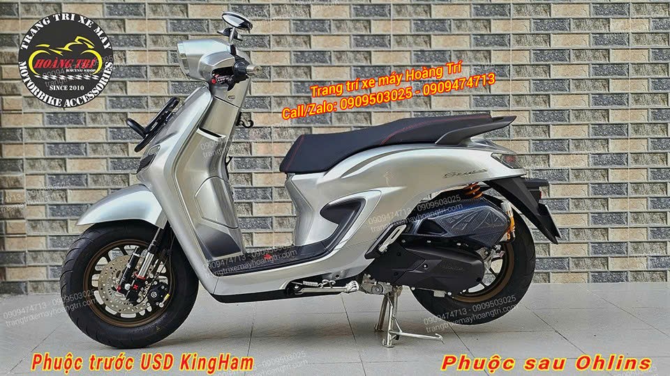 Tăng độ bền, chống xe vững vàng hơn và giúp xe Stylo 160 trở nên nổi bật