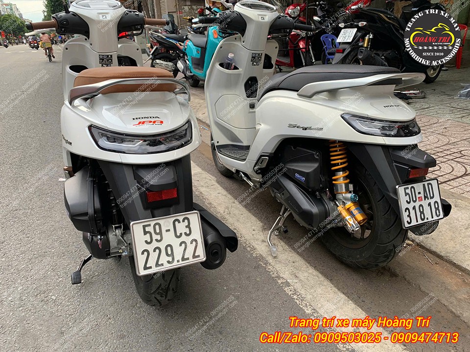 Kiểu dáng tương tự đèn hậu nguyên bản nhưng hiện đại và nổi bật hơn