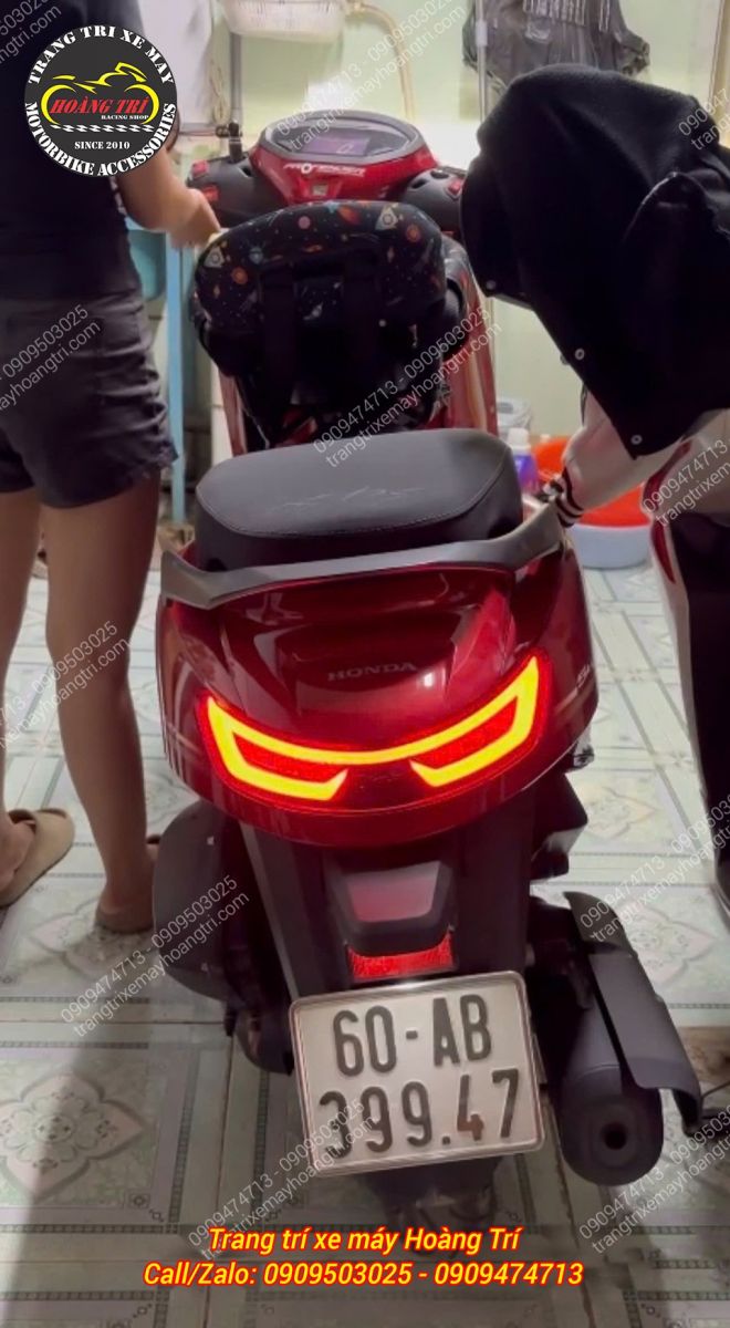 Gửi cụm đèn hậu JPA Stylo 160 cho khách ở Đồng Nai tự lắp
