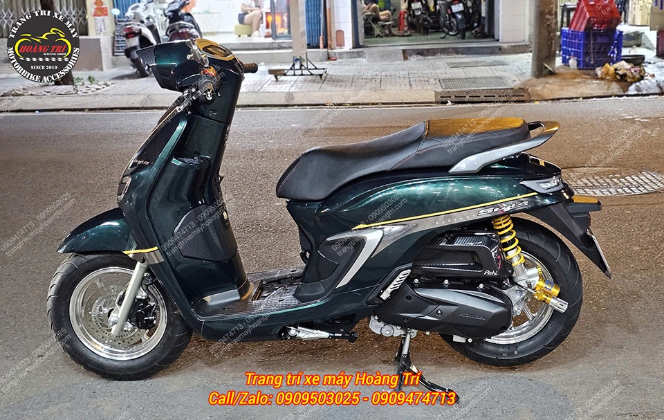 Không chỉ tăng hiệu năng, mâm BST còn là điểm nhấn trang trí cho Stylo 160