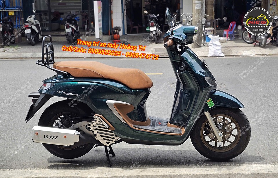 Tổng thể chiếc Stylo 160 được làm mới nhẹ nhàng nhưng vẫn toát lên sự sang trọng