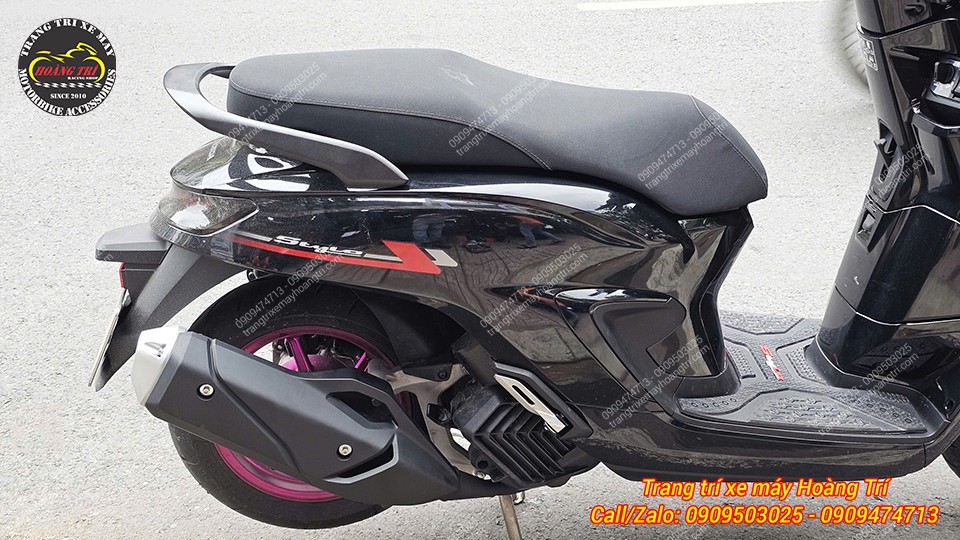 Pô đặt góc nghiêng hoàn hảo giúp tổng thể xe Stylo 160 thêm nổi bật