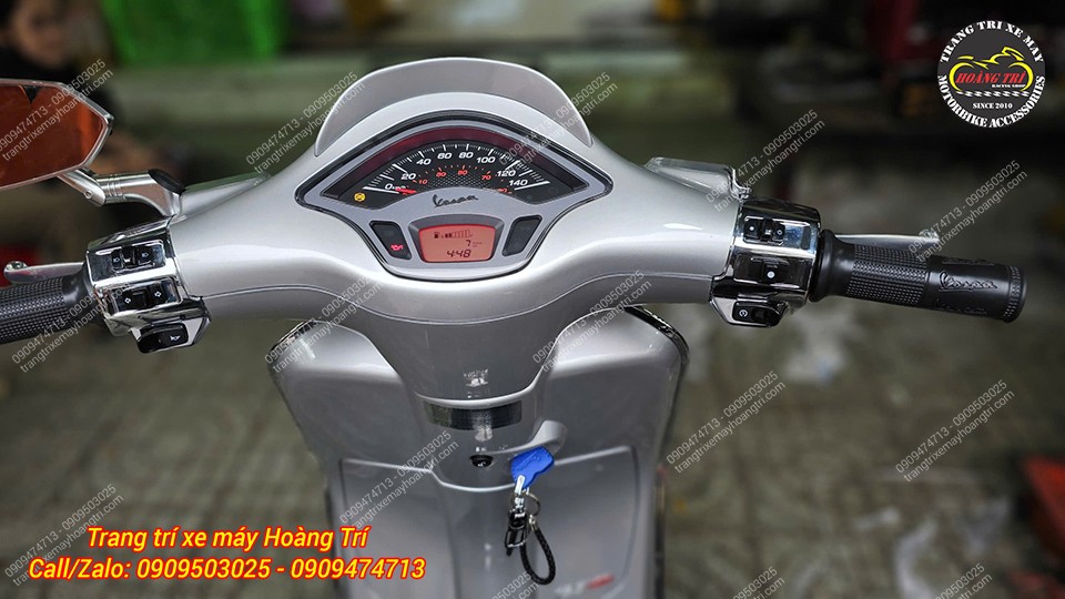 Phiên bản đồng hồ nguyên bản của Vespa Sprint vẫn là dạng đồng hồ cơ