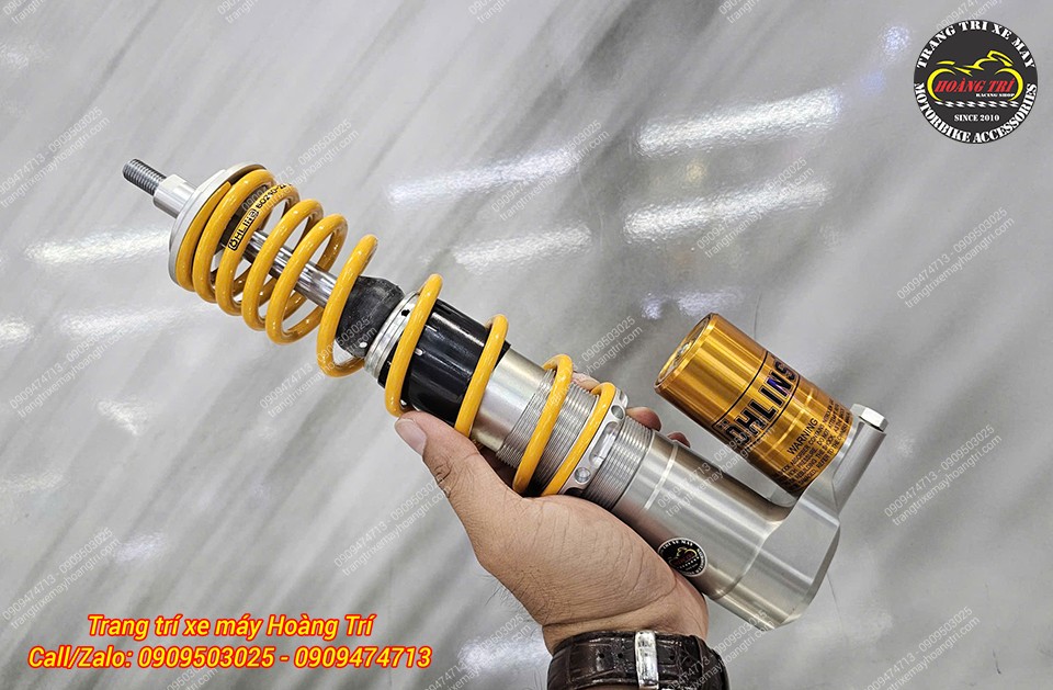 Trên tay trải nghiệm thực tế phuộc Ohlins Pi401 chính hãng