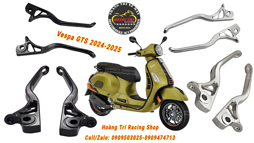 Tay thắng JGZ được gia công từ nhôm CNC, có hai màu khác nhau để anh em lựa chọn theo sở thích