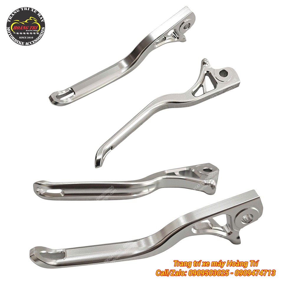 Tay thắng nhôm CNC JGZ mang lại cảm giác chắc chắn, giúp xe giảm tốc một mượt mà và nhanh chóng