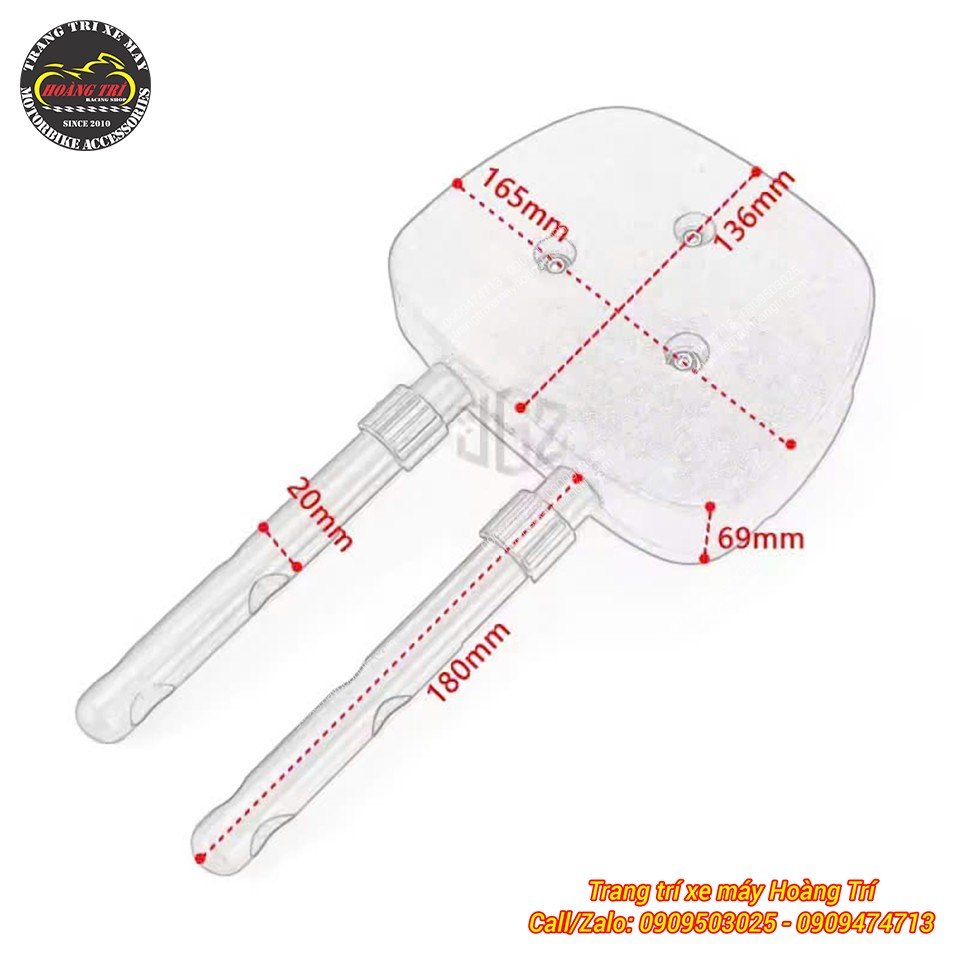 Thông số tựa lưng JGZ giúp anh em dễ hình dung hơn