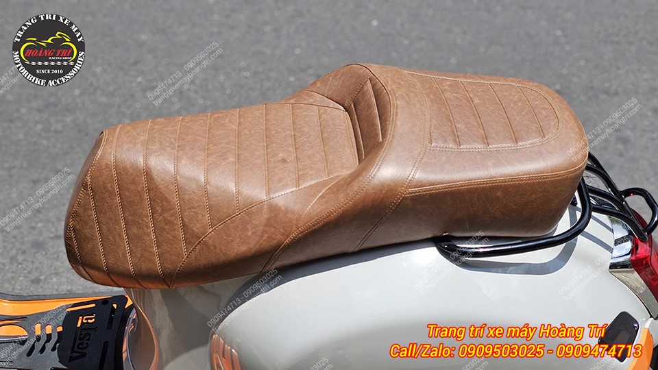 Hình ảnh sản phẩm sau khi được lắp lên Vespa GTS thực tế