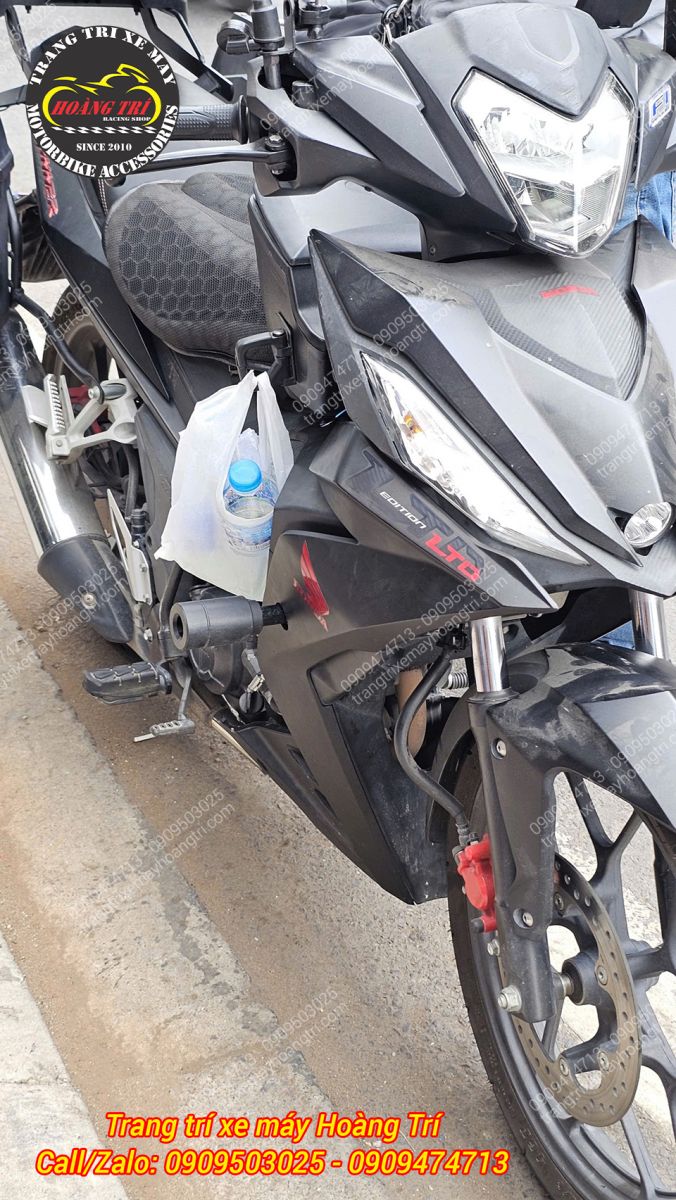 Anh em cũng nên tham khảo thêm các món như thùng hông hay thùng sau cho xe