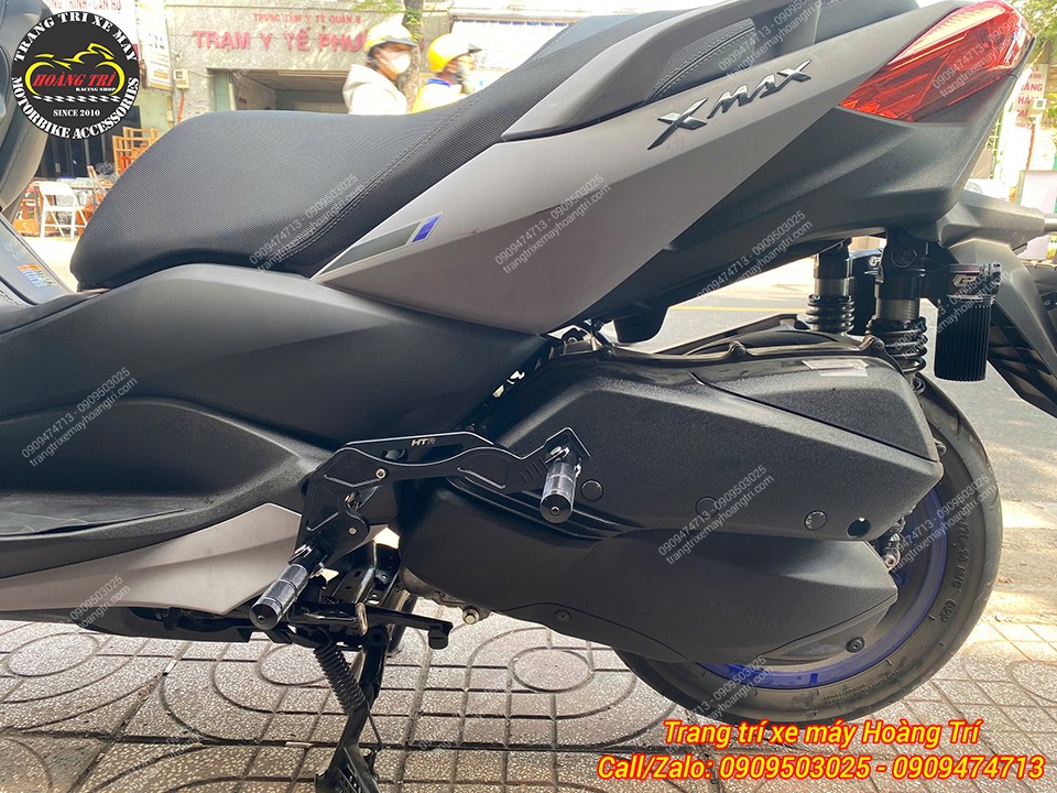 Gác chân HTR lắp đặt nhanh, tiện dụng cho XMAX 300