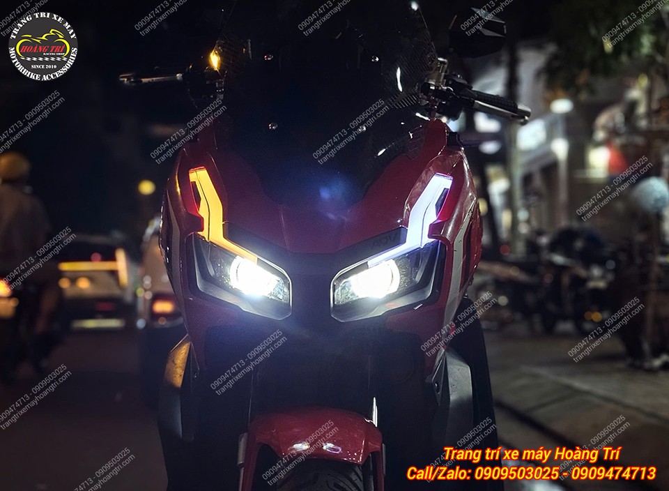 Tạo hiệu ứng nổi bật ấn tượng, tích hợp đầy đủ các chế độ ngay trên đèn bi cầu Shark Power