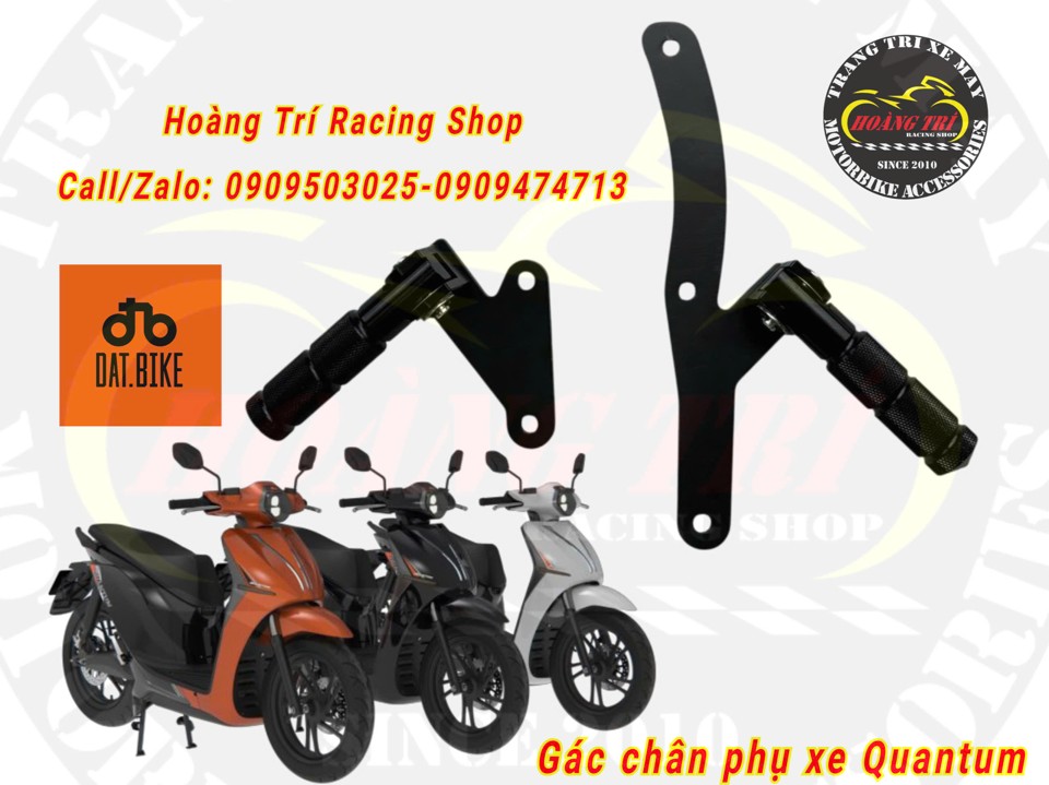 Gác chân phụ thêm tiện ích tăng trải nghiệm cho xế cưng của bạn