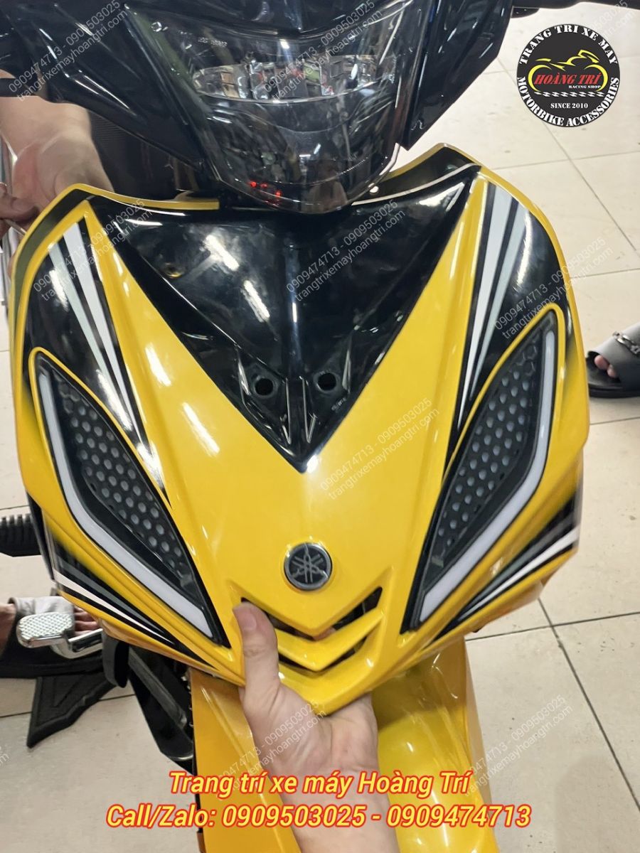 Trên tay cụm xi nhan đúc LED Audi i8 cho Exciter 2010