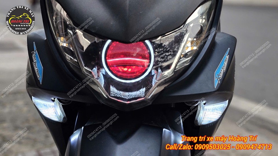 Yamaha Freego nâng cấp bi cầu Kenzo S600 bản kích thước lớn
