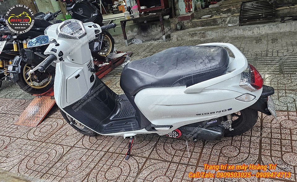 Một thay đổi đơn giản cũng đủ khiến chiếc xe mang đậm dấu ấn riêng