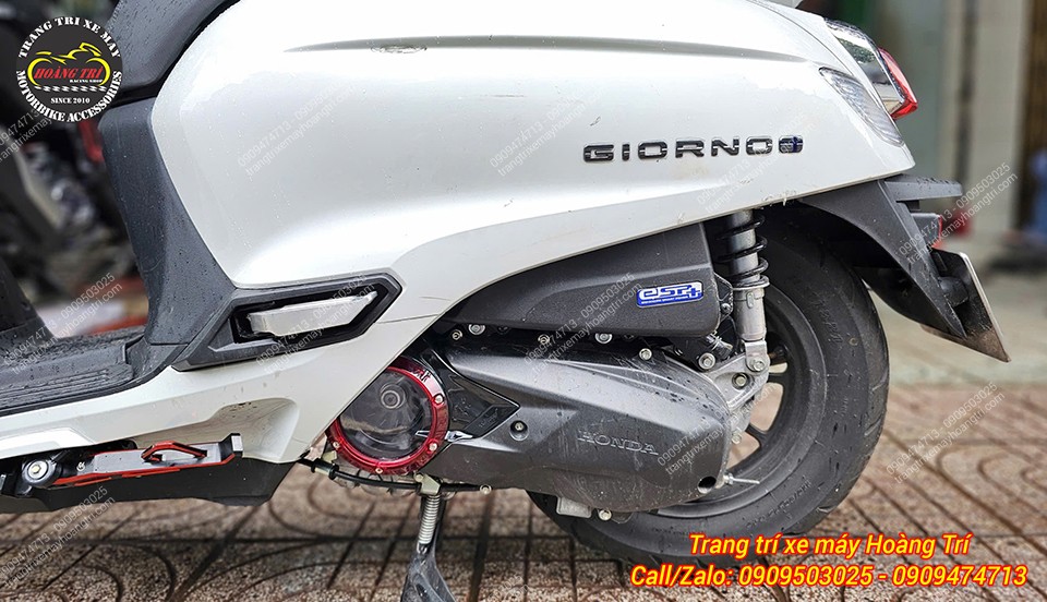 Phụ kiện ốp lốc máy trong suốt Maxspeed có thể lắp cho Stylo 160, Giorno Thái, Vario 160