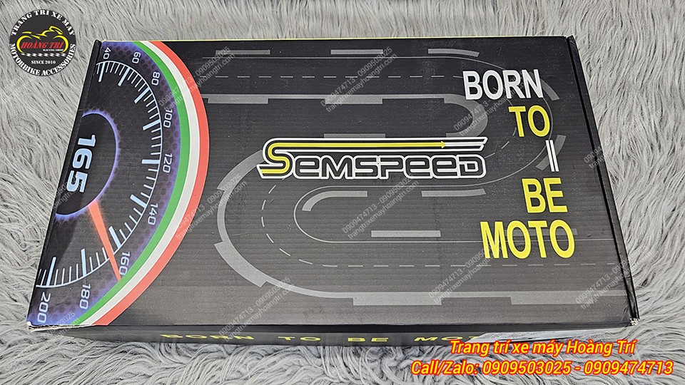 Full box gấp nhôm Semspeed vừa về hàng tại Hoàng Trí Shop cho xe PCX 160