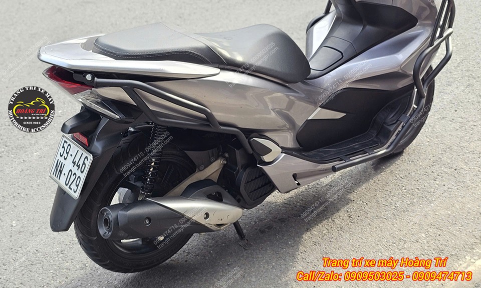 Bảo vệ hai bên hông phía sau xe tối ưu hơn - Tăng khả năng bảo vệ cho xe