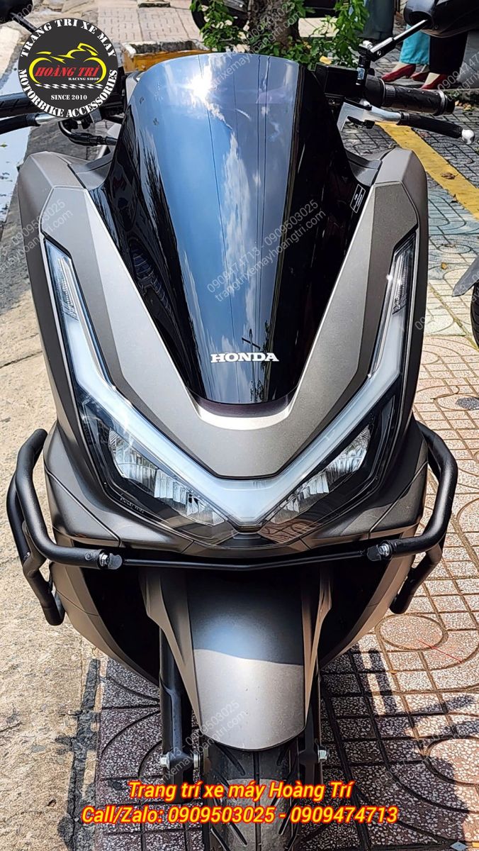 Kính chắn gió Honda Thái Lan chính hãng thay thế cho loại zin 3 lỗ
