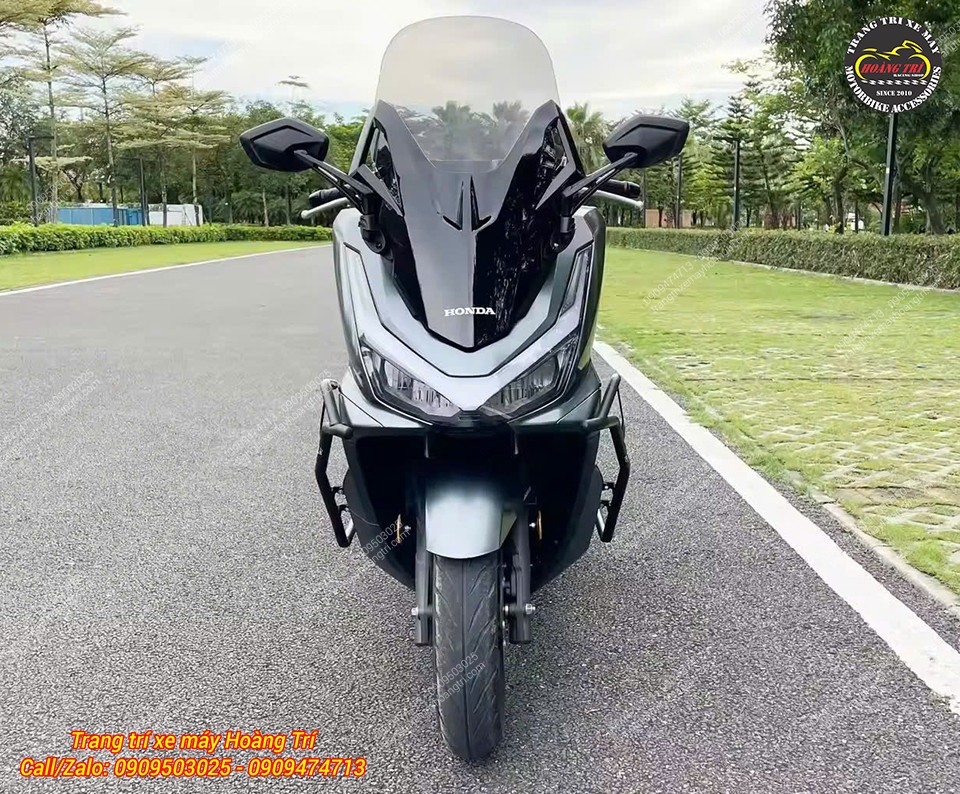 Cảm nhận sự sang trọng mà kính chắn gió kiểu Forza mang lại cho PCX 160 2025