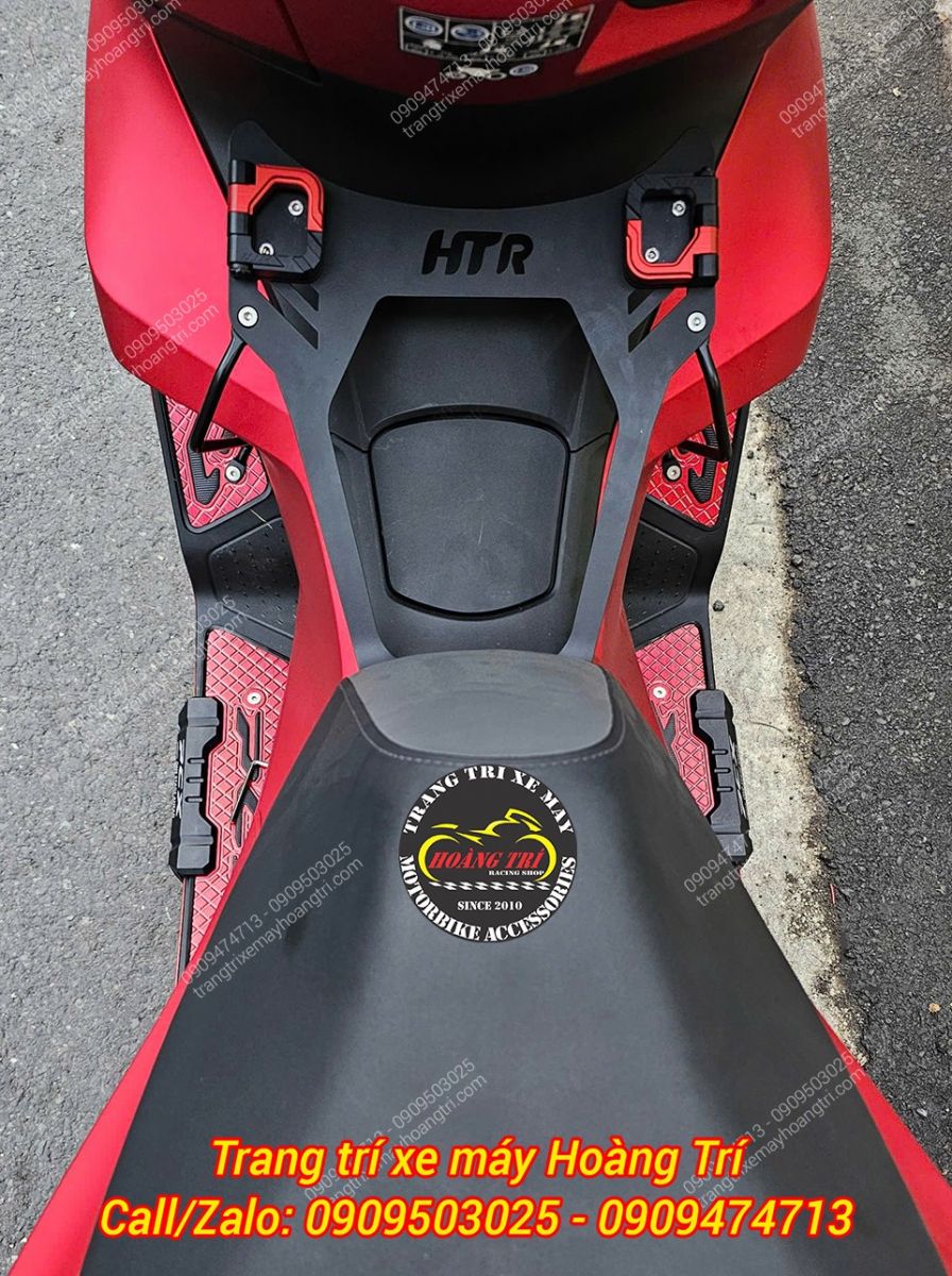 Việc lắp thảm để chân Semspeed không làm ảnh hưởng đến trang bị baga giữa