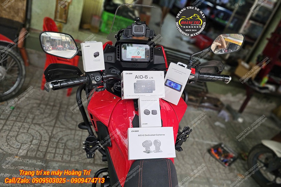 Bộ màn hình Chigee AIO-6 đã sẵn sàng để trang bị hoàn thiện cho xe NX500