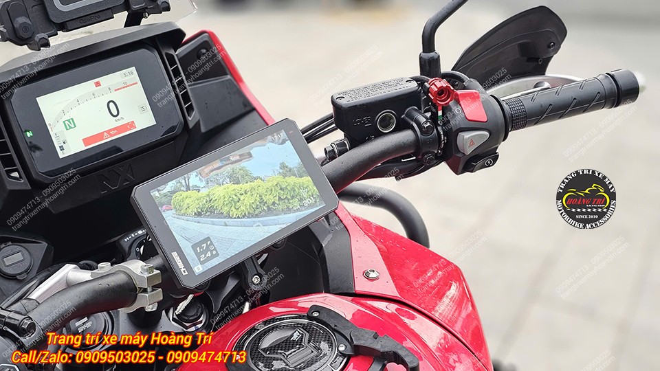 Kết hợp thêm camera hành trình trước sau cực kỳ hữu ích