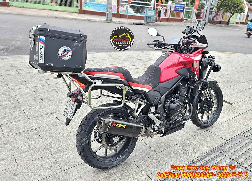Baga sau, baga hông và thùng sau giúp mở rộng không gian chứa đồ tiện lợi