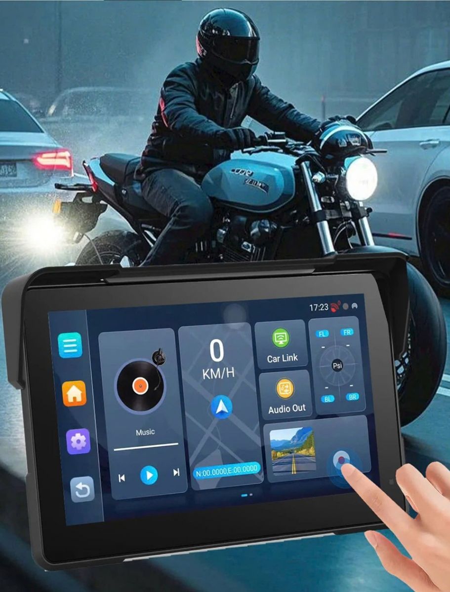 Màn hình Android 6 inch Motocycle T50M23 - Tích hợp camera hành trình Người bạn đồng hành đáng tin cậy trên mọi chuyến đi