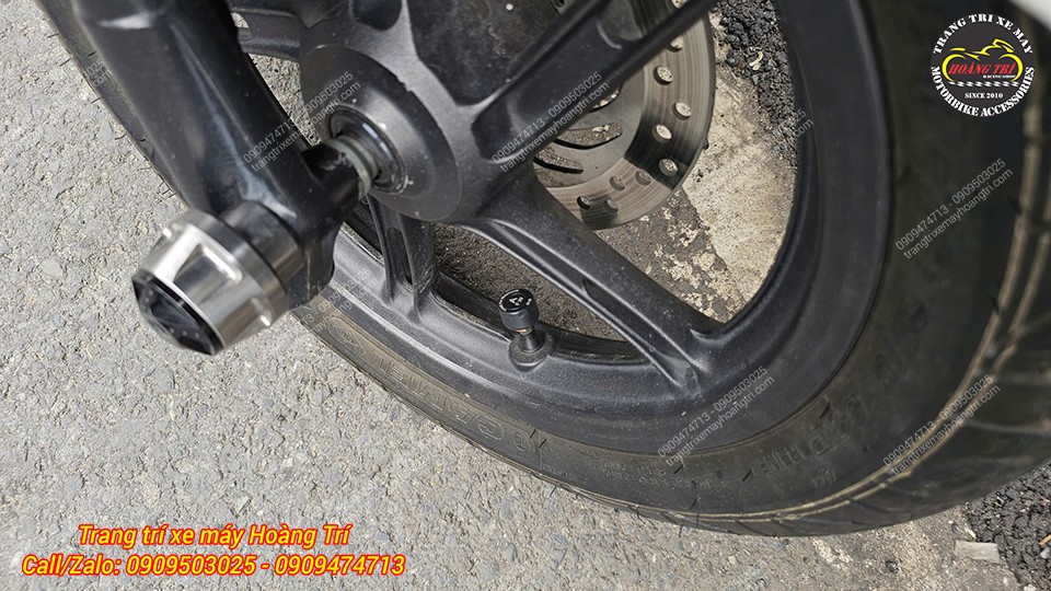Cận cảnh cảm biến áp suất lốp cho màn hình Motocycle T50M23 (cảm biến trước)