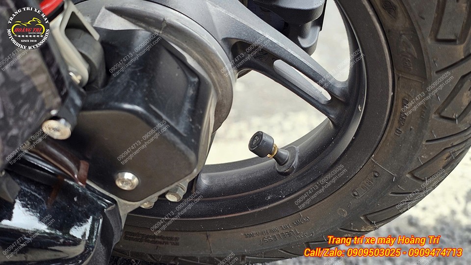 Cận cảnh cảm biến áp suất lốp cho màn hình Motocycle T50M23 (cảm biến sau)