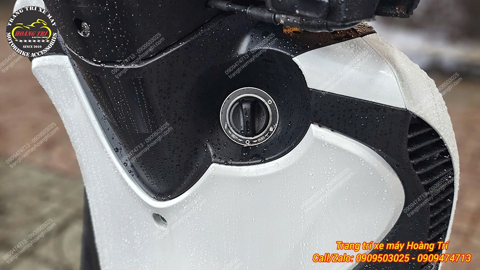 Chiếc Sh Ý đã được nâng cấp khóa Smartkey Honda chính hãng mới tinh