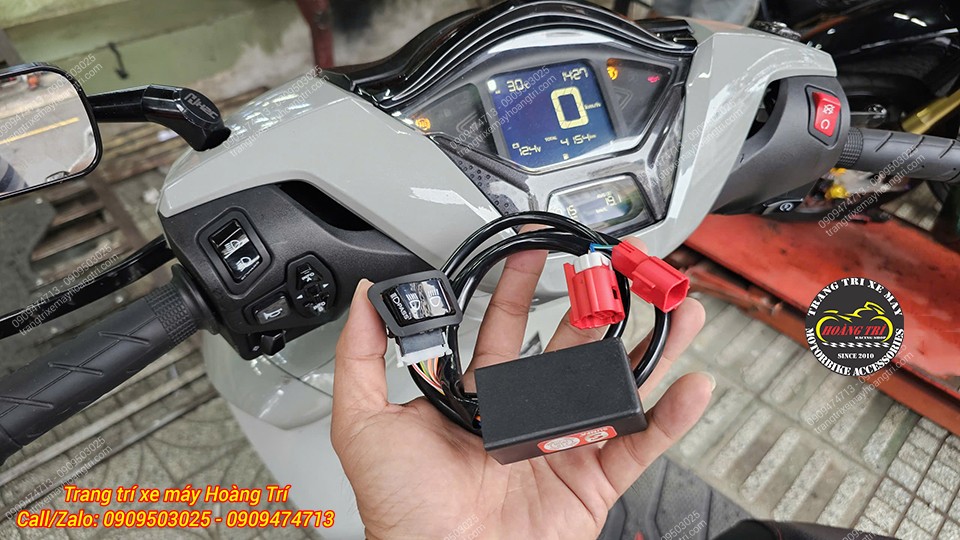 Mọi chức năng đều nằm trong bộ mạch tắt mở đèn pha cho Sh 350i