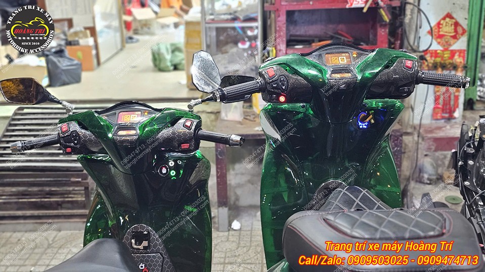 Hai chiếc Sh VN giờ đây đã thay đổi diện mạo, hóa thân thành Sh Vetro