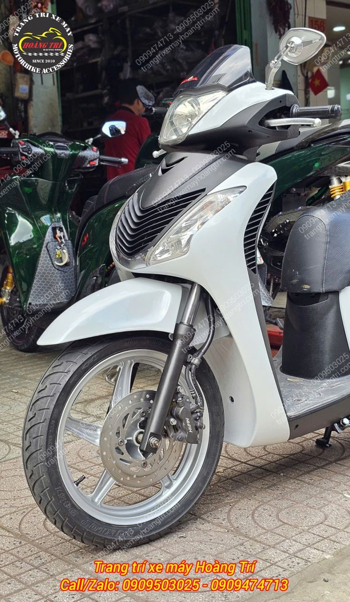 Sơn full xe Sh - giải pháp tân trang được nhiều anh em ưa chuộng