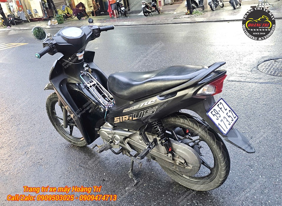 Xe ổn định hơn nhiều khi đi qua các đoạn đường xóc so với phuộc zin